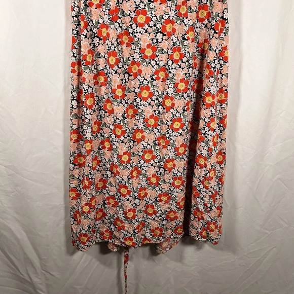 J Crew Mercantile Long Cardigan Womens XS Multicolor Floral Sleeveless - Picture 8 of 8
